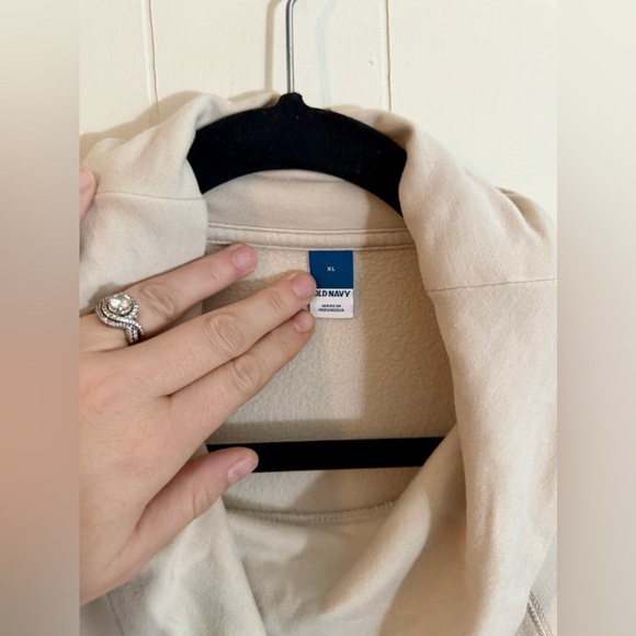 OLD NAVY Cozy-Knit Cowl-Neck Lounge Top XL - Picture 4 of 9